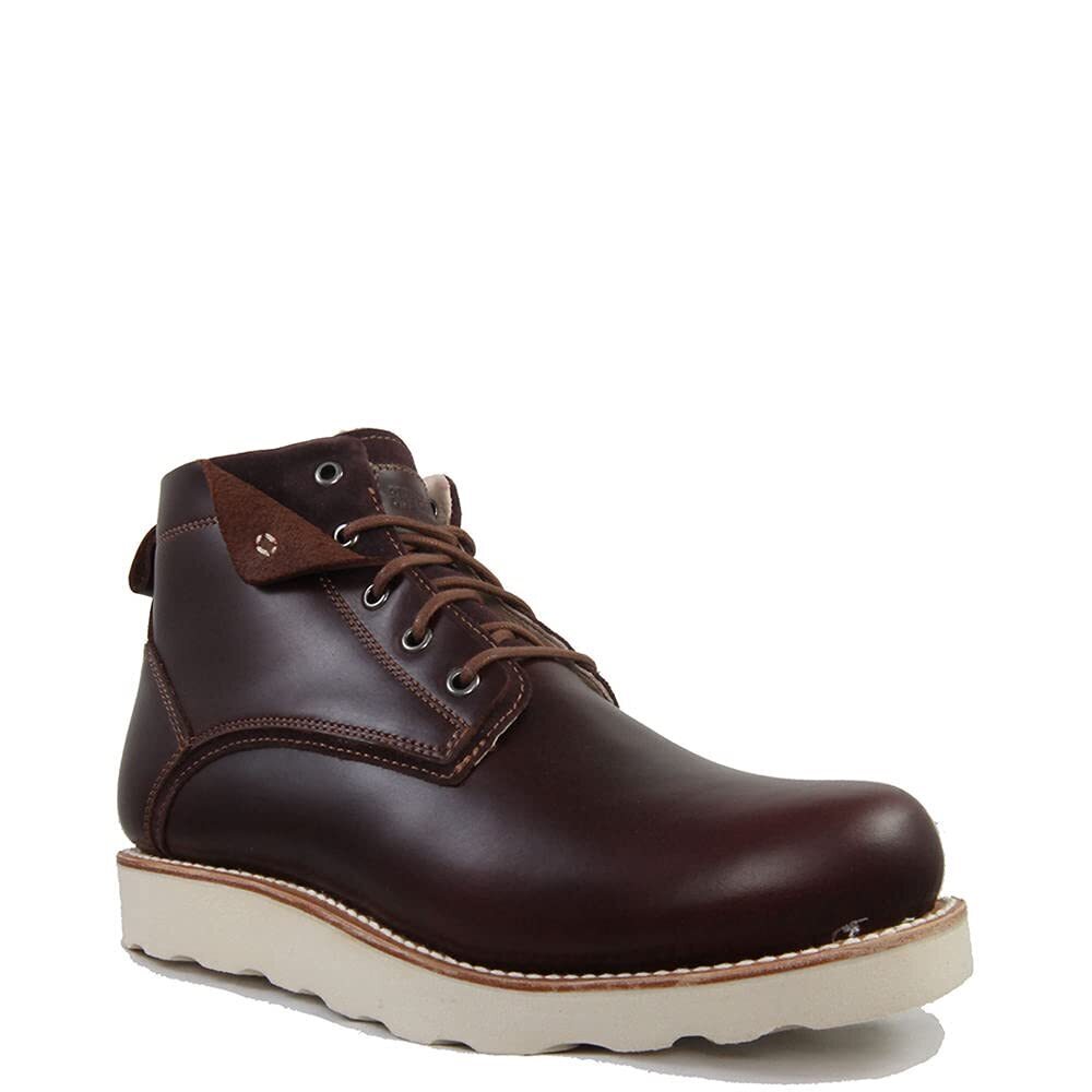 SUPERLAMB Mens Makan Desert Boot Black Cherry 8 W